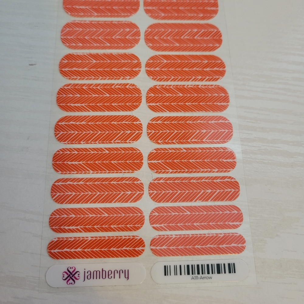 Full Sheet Jam Nail Wraps - Arrow